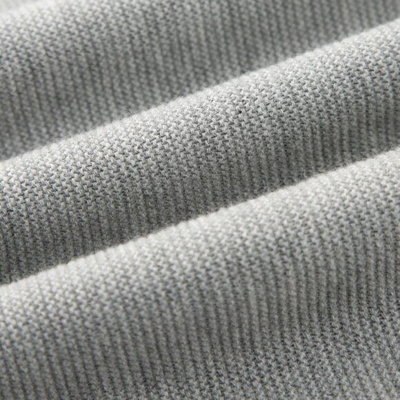 NEW Petite Studio Franco Cotton Knit Top - Grey (S) - Picture 3 of 7